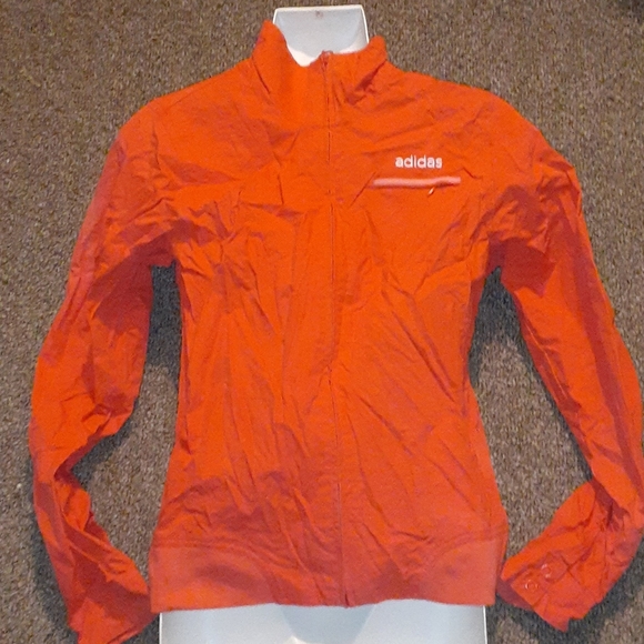 Adidas Boys red Jacket - Picture 2 of 3